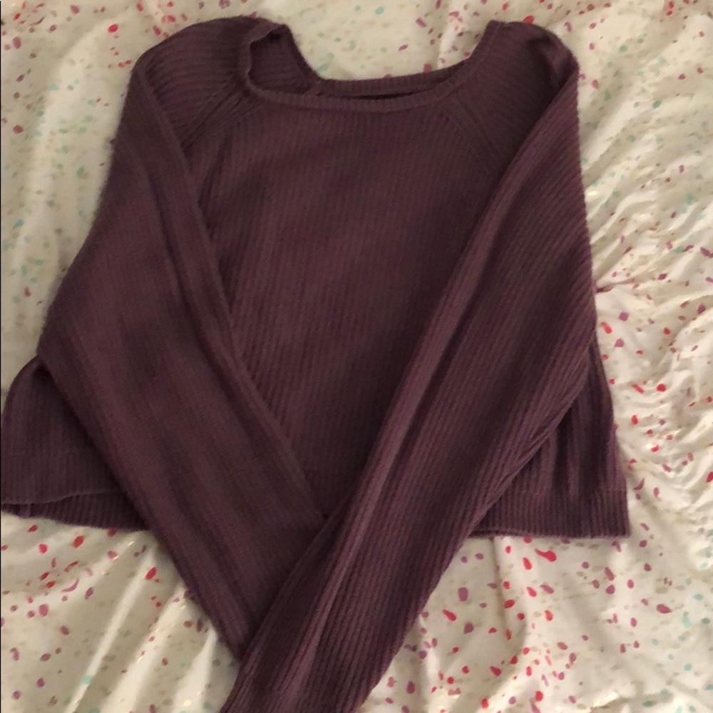 SOLD- Purple Forever 21+ Knit Sweater